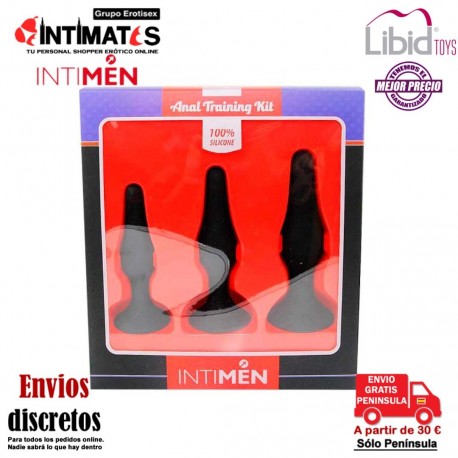 Anal Training Kit · Set de plugs anales · Intimen, que puedes adquirir en intimates.es "Tu Personal Shopper Erótico"