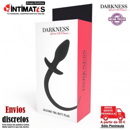 Plug anal de silicona - 280mm · Darkness, que puedes adquirir en intimates.es "Tu Personal Shopper Erótico"