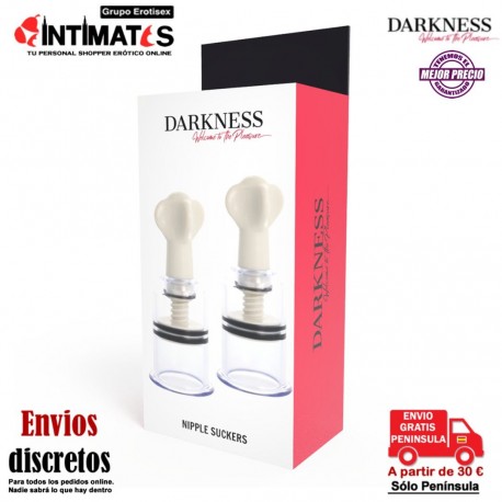 Nipple Suckers - Trans · Succionador de pezones · Darkness, que puedes adquirir en intimates.es "Tu Personal Shopper Erótico"