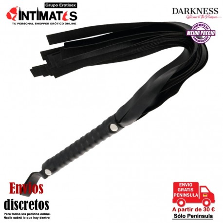 Flogger · Látigo de perversión 51cm · Darkness, que puedes adquirir en intimates.es "Tu Personal Shopper Erótico"
