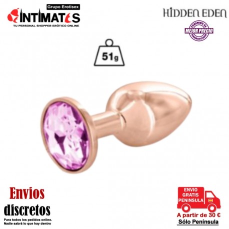 Pink Angel · Plug anal de aluminio - S · Hidden Eden, que puedes adquirir en intimates.es "Tu Personal Shopper Erótico"