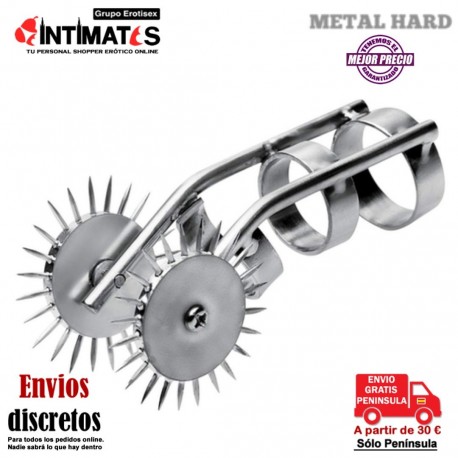 Fingertip · Dedal estimulador · Metal Hard, que puedes adquirir en intimates.es "Tu Personal Shopper Erótico"