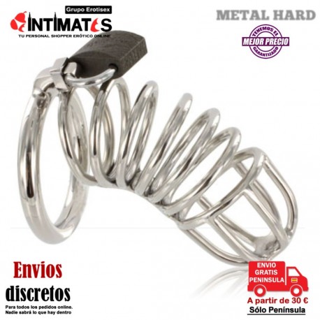 Jaula para el pene con anillo para testículos · Metal Hard, que puedes adquirir en intimates.es "Tu Personal Shopper Erótico"