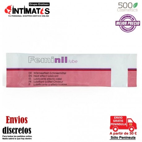 Feminil Lube ♀ · Lubricante vaginal potenciador de la sexualidad · 500Cosmetics, que puedes adquirir en intimates.es "Tu Personal Shopper Erótico"