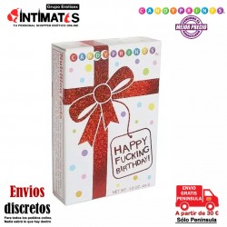 Happy Fucking Birthday! · Caramelos feliz cumpleaños · Candyprints