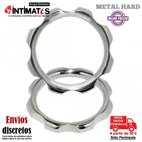 Anillo de acero para pene y testículos 50mm · Metal Hard, que puedes adquirir en intimates.es "Tu Personal Shopper Erótico"