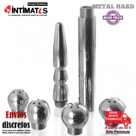Set de limpieza anal / vaginal · Metal Hard, que puedes adquirir en intimates.es "Tu Personal Shopper Erótico"