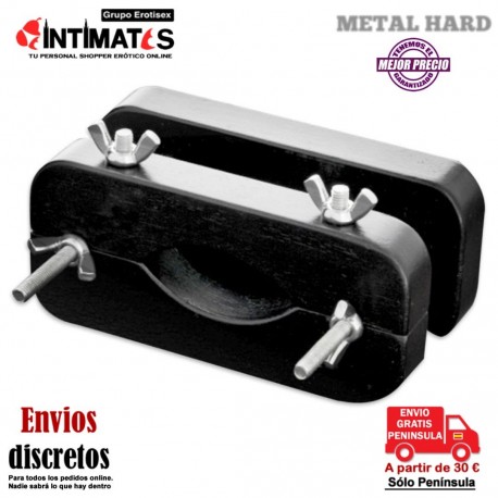 Humbler · Restringe el movimiento de los testículos · Metal Hard, que puedes adquirir en intimates.es "Tu Personal Shopper Erótico"