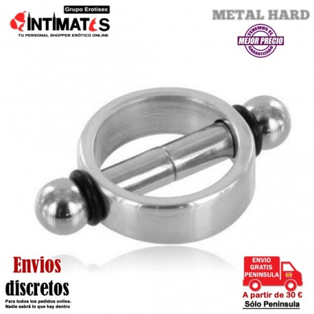 Pinzas magnéticas para pezones · Metal Hard, que puedes adquirir en intimates.es "Tu Personal Shopper Erótico"
