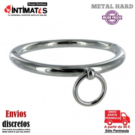 Collar de esclavo con argolla · Metal Hard, que puedes adquirir en intimates.es "Tu Personal Shopper Erótico"