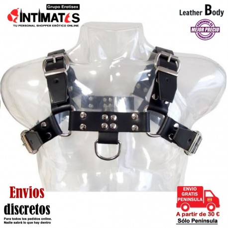 Marcus · Arnés de cuero · Leather Body, que puedes adquirir en intimates.es "Tu Personal Shopper Erótico"