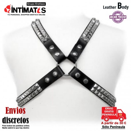 Crixo · Arnés con alas y cadenas · Leather Body, que puedes adquirir en intimates.es "Tu Personal Shopper Erótico"