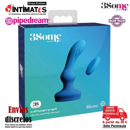 Wall Banger P-Spot · Masajeador vibratorio multifunción · 3Some, que puedes adquirir en intimates.es "Tu Personal Shopper Erótico"