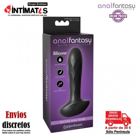 Silicone Anal Teaser · Dilatador anal recargable · Anal fantasy, que puedes adquirir en intimates.es "Tu Personal Shopper Erótico"