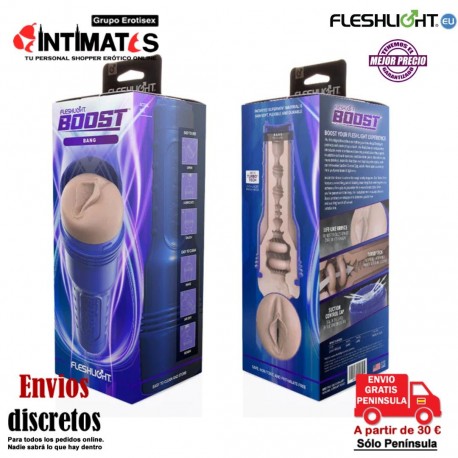 Boost™ Bang · Masturbador ♂ · Fleshlight, que puedes adquirir en intimates.es "Tu Personal Shopper Erótico"