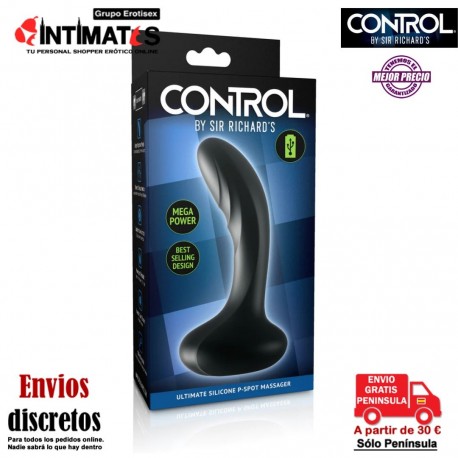 Ultimate Silicone P-Spot Massager · Estimulador de próstata · Sir Richard's, que puedes adquirir en intimates.es "Tu Personal Shopper Erótico"