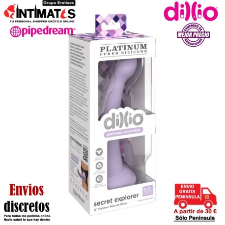 Secret Explorer · Consolador de 152mm con ventosa · Dillio, que puedes adquirir en intimates.es "Tu Personal Shopper Erótico"