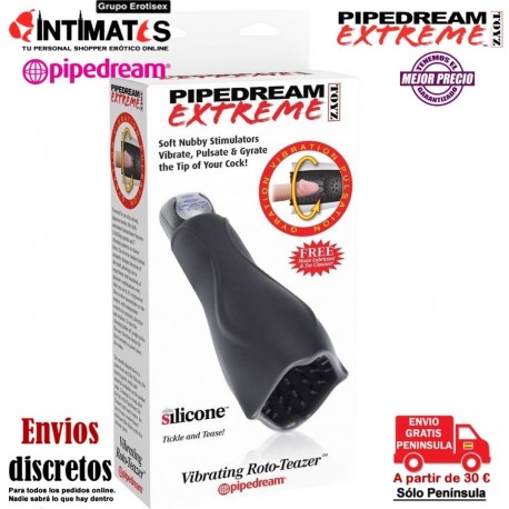 Vibrating Roto-Teazer · Masturbador masculino · Extreme Toyz, que puedes adquirir en intimates.es "Tu Personal Shopper Erótico"