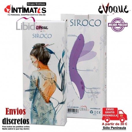 Siroco · Vibrador moldeable · Evoque by Libid Toys, que puedes adquirir en intimates.es "Tu Personal Shopper Erótico"