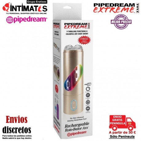 Roto-Bator · Masturbador ano recargable · Pipedream Extreme, que puedes adquirir en intimates.es "Tu Personal Shopper Erótico"
