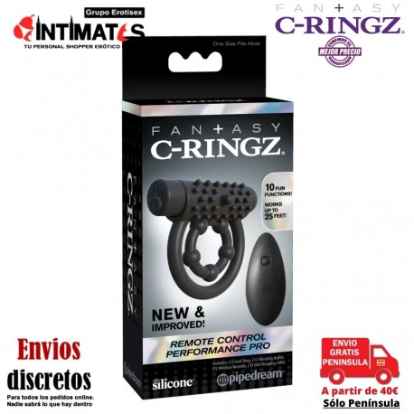 Remote Control Performance Pro · Anillo de nivel profesional · Fantasy C-Ringz, que puedes adquirir en intimates.es "Tu Personal Shopper Erótico"