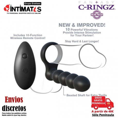 Remote Control Double Penetrator · Anillo doble penetración · Fantasy C-Ringz, que puedes adquirir en intimates.es "Tu Personal Shopper Erótico"