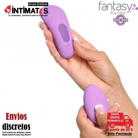 Remote Silicone Please-Her · Mini vibrador para encajar en la braguita · Fantasy For Her, que puedes adquirir en intimates.es "Tu Personal Shopper Erótico"
