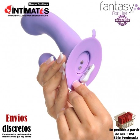 Duo Pleasure Wallbang-Her · Vibrador de clítoris y punto-G · Fantasy For Her, que puedes adquirir en intimates.es "Tu Personal Shopper Erótico"