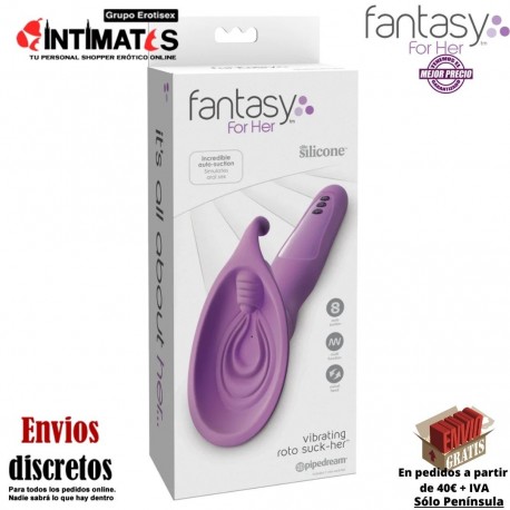 Vibrating Roto Suck-Her · Succionador de clítoris · Fantasy For Her, que puedes adquirir en intimates.es "Tu Personal Shopper Erótico"