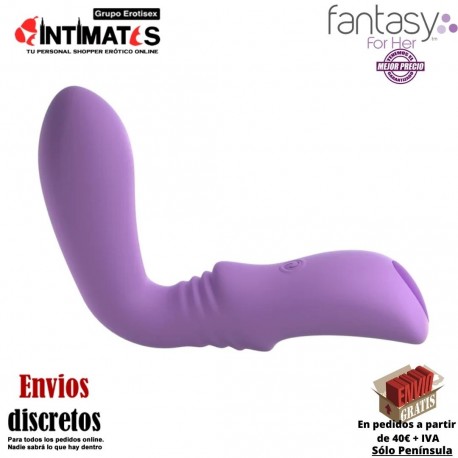 Flexible Please-Her · Masajeador íntimo corporal · Fantasy For Her, que puedes adquirir en intimates.es "Tu Personal Shopper Erótico"