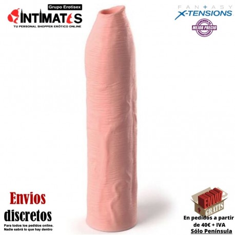 Uncut Silicone Penis Enhacer · Funda para el pene · Fantasy X-Tensions, que puedes adquirir en intimates.es "Tu Personal Shopper Erótico"
