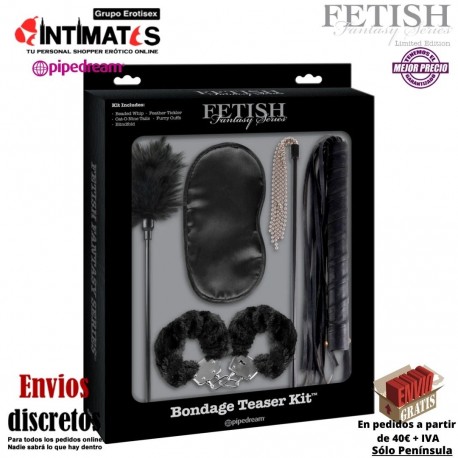 Bondage Teaser · Kit de bondage para principiantes · F.F. Limited Edition, que puedes adquirir en intimates.es "Tu Personal Shopper Erótico"