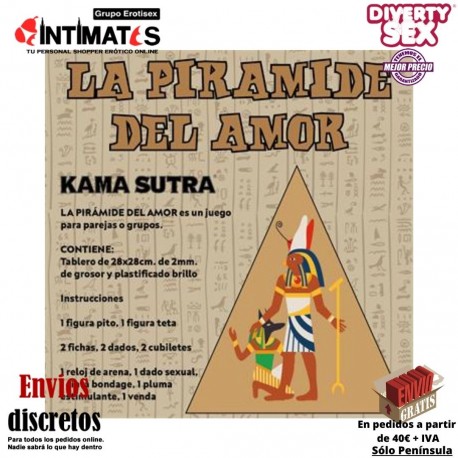 La pirámide del amor · Juego erótico · Diverty Sex, que puedes adquirir en intimates.es "Tu Personal Shopper Erótico"
