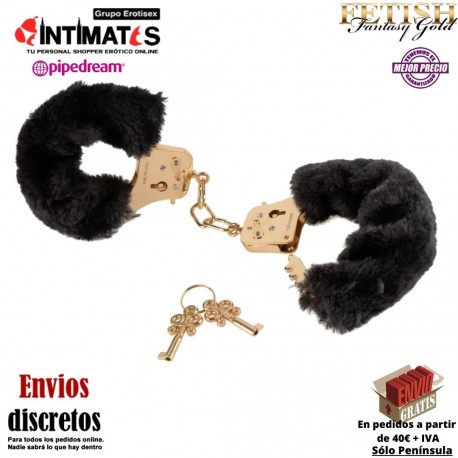 Deluxe Furry Cuffs · Esposas forradas · Fetish Fantasy Gold, que puedes adquirir en intimates.es "Tu Personal Shopper Erótico"