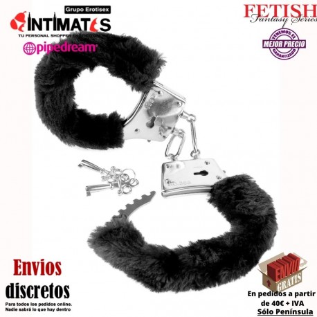 Beginner Furry Cuffs · Esposas recubiertas con un suave peluche · Fetish Fantasy Series, que puedes adquirir en intimates.es "Tu Personal Shopper Erótico"