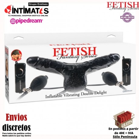 Inflatable Vibrating Double · Consolador doble hinchable con vibración · Fetish Fantasy Series, que puedes adquirir en intimates.es "Tu Personal Shopper Erótico"