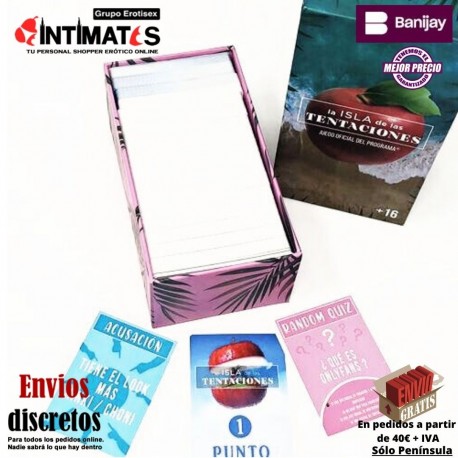 La isla de las tentaciones · juego de parejas · Banijay Group, que puedes adquirir en intimates.es "Tu Personal Shopper Erótico"
