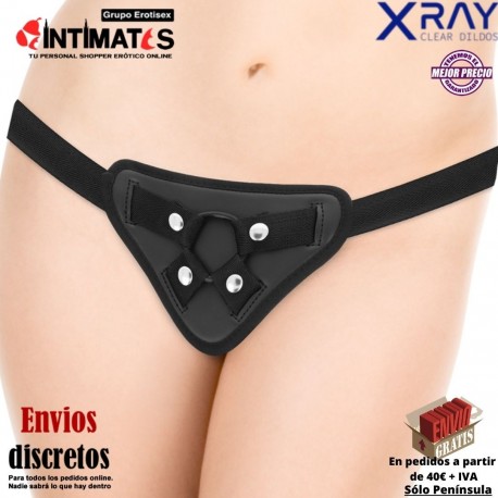 Arnés con anillas de silicona · X Ray, que puedes adquirir en intimates.es "Tu Personal Shopper Erótico"