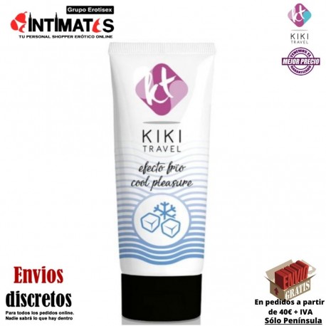 Gel deslizante efecto frío intensificador 50ml · Kikí travel, que puedes adquirir en intimates.es "Tu Personal Shopper Erótico"