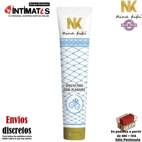 Gel deslizante efecto frío intensificador 125ml · Nina Kiki, que puedes adquirir en intimates.es "Tu Personal Shopper Erótico"