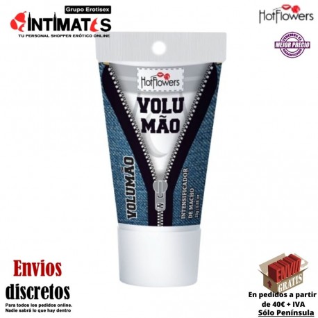 Volumão · Gel para mejorar la erección · Hot Flowers, que puedes adquirir en intimates.es "Tu Personal Shopper Erótico"