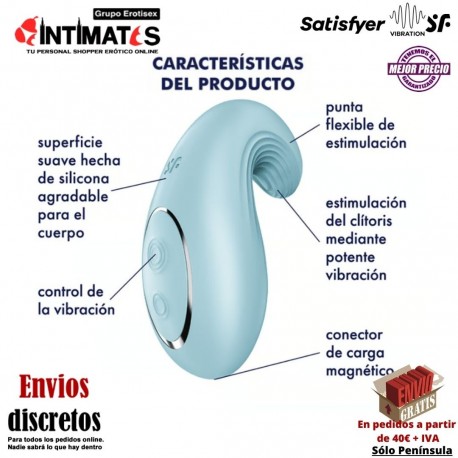 Dipping Delight · Estimulador de clítoris · Satisfyer, que puedes adquirir en intimates.es "Tu Personal Shopper Erótico"