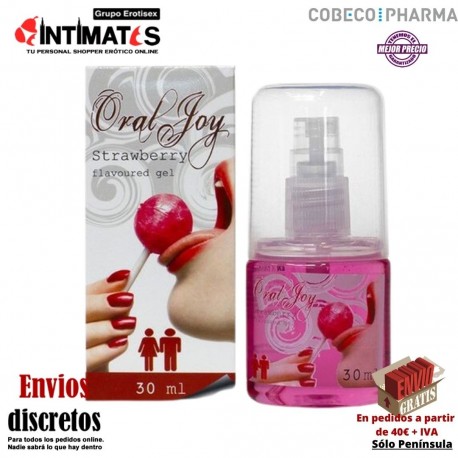 Oral Joy Strawberry · Más placer y diversión durante el sexo oral · Cobeco, que puedes adquirir en intimates.es "Tu Personal Shopper Erótico"