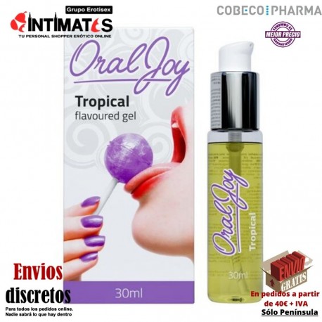 Oral Joy Tropical · Más placer y diversión durante el sexo oral · Cobeco, que puedes adquirir en intimates.es "Tu Personal Shopper Erótico"