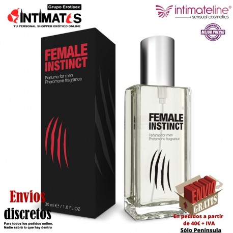 Female Instinct · Perfume con feromonas para hombre · IntimateLine, que puedes adquirir en intimates.es "Tu Personal Shopper Erótico"