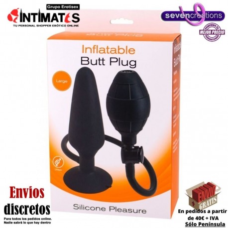 Plug hinchable - Large · Seven Creations, que puedes adquirir en intimates.es "Tu Personal Shopper Erótico"