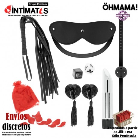 Be Naughty 5 · Set para parejas · Öhmama, que puedes adquirir en intimates.es "Tu Personal Shopper Erótico"