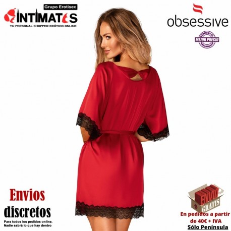 Sensuelia · Bata extremadamente delicada · Obsessive, que puedes adquirir en intimates.es "Tu Personal Shopper Erótico"