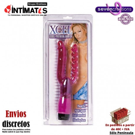 Xcel · Vibrador doble placer · Seven Creations, que puedes adquirir en intimates.es "Tu Personal Shopper Erótico"