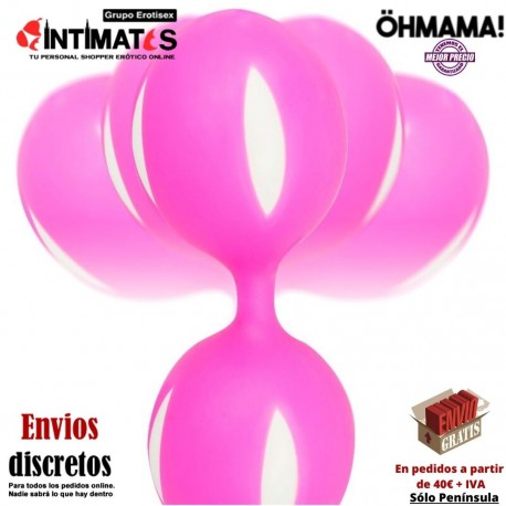 Bolas de silicona para ejercicios Kegel · Öhmama!, que puedes adquirir en intimates.es "Tu Personal Shopper Erótico"
